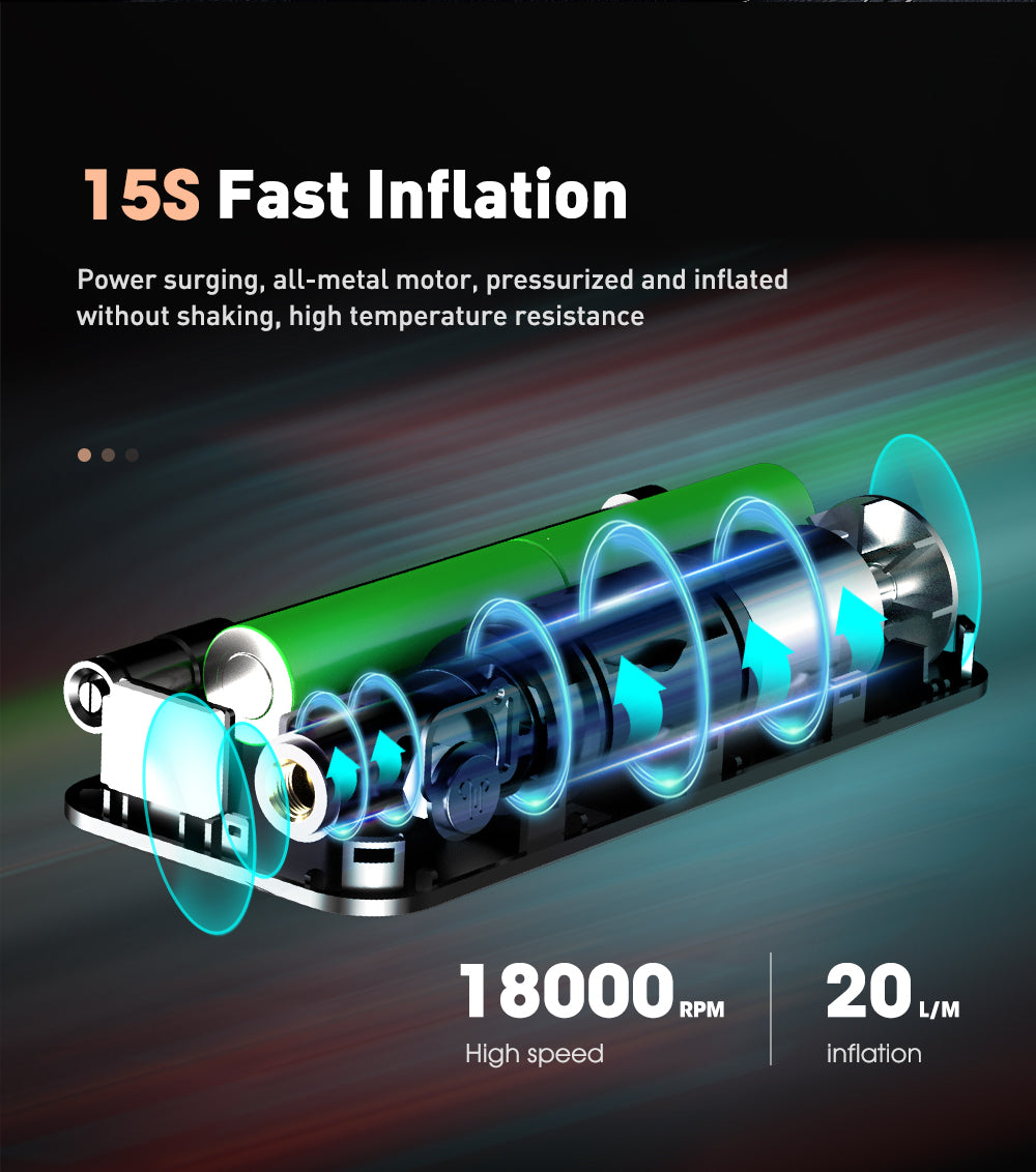 Electric Portable Tire Inflator