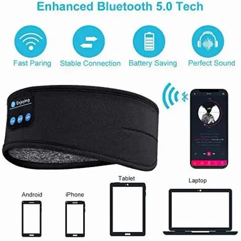 Sports and Sleep Bluetooth Headband