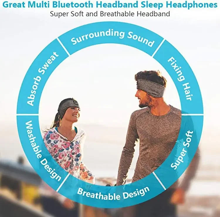 Sports and Sleep Bluetooth Headband